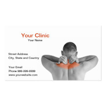 your clinic business card