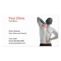 your clinic business cards