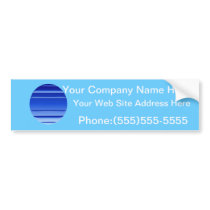 Your Company Logo Bumper Sticker