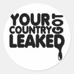 Your Country Got Leaked Stickers