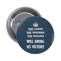 Your Courage Your Cheerfulness Your Resolution Pin