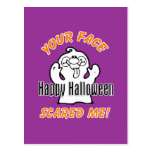Your Face Scared Me Postcards