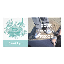 Your Family Portrait Custom Photo Card