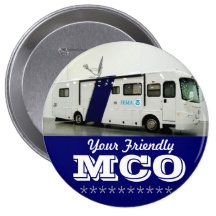 Your Friendly MCO Pinback Button