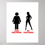 Your Girlfriend. My Girlfriend Print
