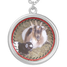 Your Goat's Photo Necklace