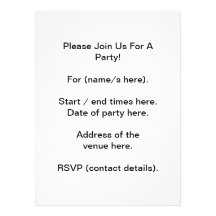 Your Letter. Custom Monogram. Black and White Announcements