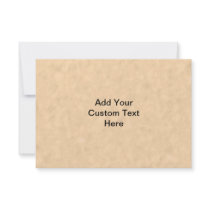 Your Letter. Custom Monogram. Black & Parchment Custom Invitations