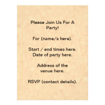 Your Letter. Custom Monogram. Black & Parchment Custom Announcements