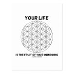 Your Life Is The Fruit Of Your Own Doing Post Cards