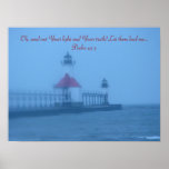 Your LIght  poster blue and red