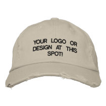 YOUR LOGO Cap! Bestickte Baseballkappen
