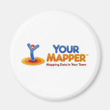 Your Mapper Logo Refrigerator Magnet