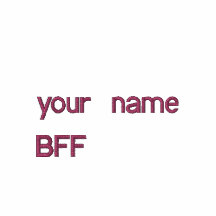 your name, BFF Polo
