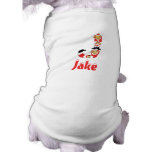 Your Name Here! Custom Letter J Teddy Bear Santas pet clothing