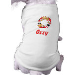Your Name Here! Custom Letter O Teddy Bear Santas pet clothing