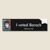 Your Obamicon.Me bumper stickers