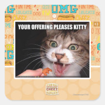 Your Offering Pleases Kitty Sticker
