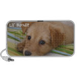 Your pet photo cute puppy dog easy to personalize iPhone speaker
