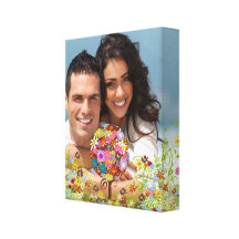 Your Photo Funky Whimsical Tree Wrapped Canvas Canvas Print