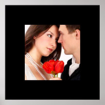 Your Photo Wedding Poster