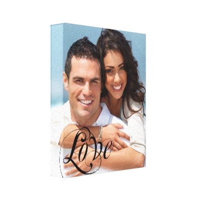 Wedding Picture Canvas on Anniversary Wedding Your Photo Wrapped Canvas Photos Wedding
