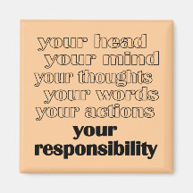 Your Responsibility Magnets