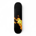 Your skate is on fire skate deck
