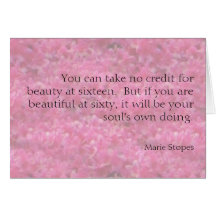 Your soul makes you beautiful card