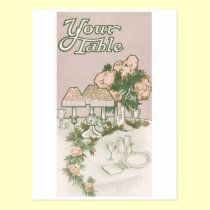 Your Table postcards