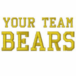 Your Team Name Bears Embroidered Track Jacket