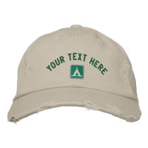 Your Text Here (Create Your Own) embroidered hats