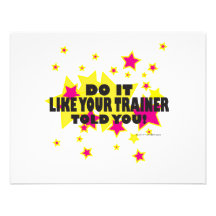 Your trainer told you personalized announcement