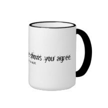 Your very silence shows you agree mug