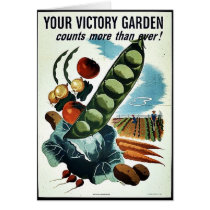 Your Victory Garden Greeting Cards