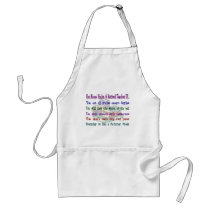 You're a Retired TEACHER IF... Apron