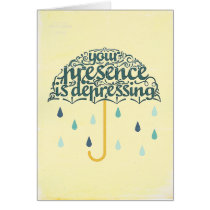 You're Depressing cards