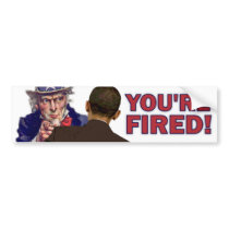 You're Fired! Anti Obama Design