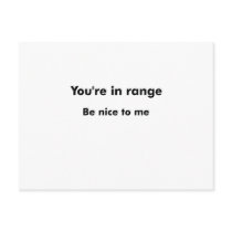 You're In Range