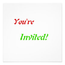 You're, Invited!