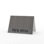 You're Invited cards