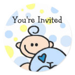 You're Invited OH BOY stickers