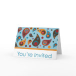 You're Invited - Paisley cards
