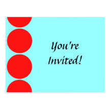 You're Invited Postcard