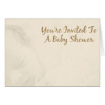 You're Invited To A Baby Shower Greeting Cards