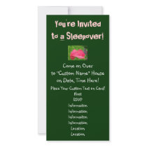 You're Invited to a Sleepover! Invitations Party