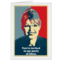 You're invited to my party of ideas cards