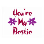 You're My Bestie Post Cards