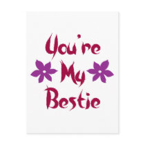 You're My Bestie Post Cards