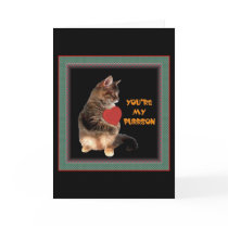 You're my Purrson Greeting Cards